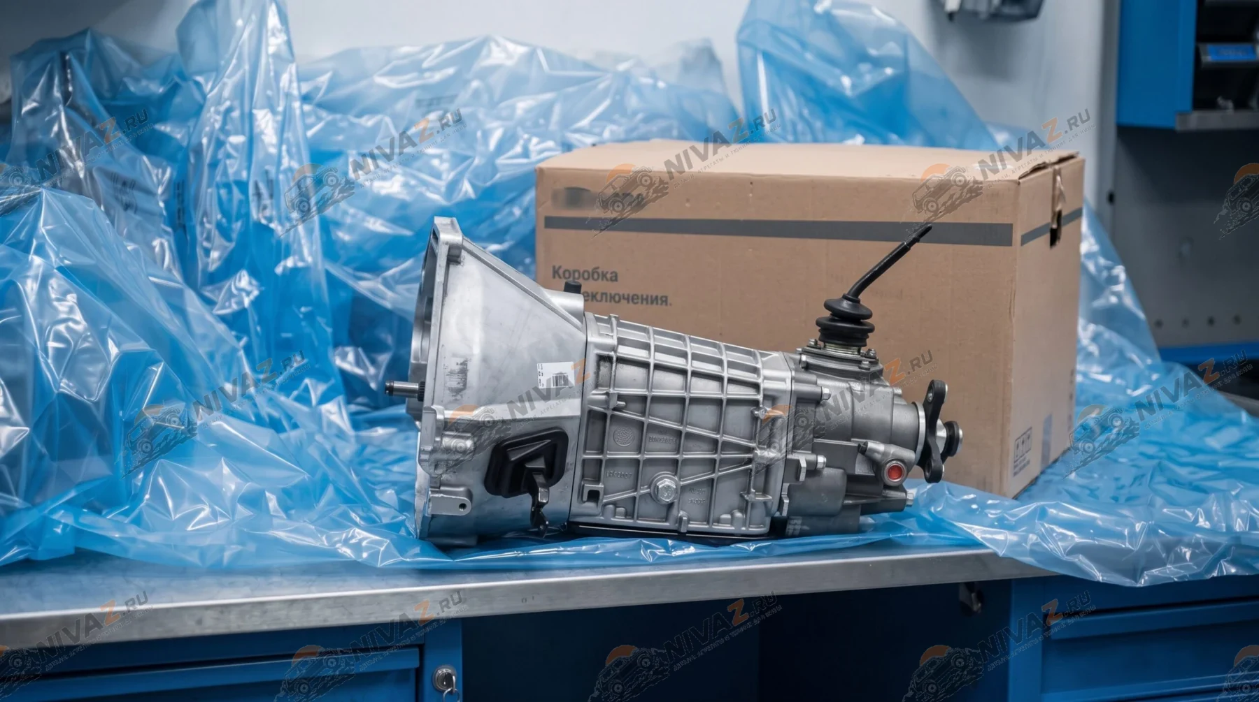 Коробка передач АвтоВАЗ КПП ВАЗ 21074-43 ГП 3.9 для Лада Нива 4х4 (Оригинал)